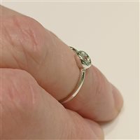 Salzano - Via Montegrappa, 28 - Anello Vidali Gioielli Donna in Oro bianco Zircone ANOR-34-34 - ANOR-34-34